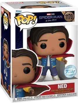 Figurka Funko Pop! Marvel Spider-Man No Way Home Ned z płaszczem 1170 Bobble-Head (889698683685)