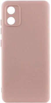 Чехол для Motorola Moto E13 PAXT0034 матовый с микрофиброй с защитой камеры бежевый