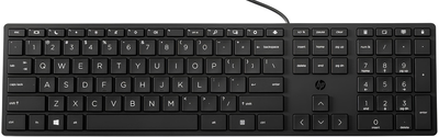 Клавиатура проводная HP Wired 320K USB Black