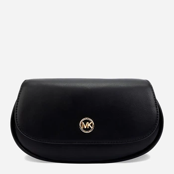 Сумка на пояс жіноча з натуральної шкіри Michael Kors 405564235 S/M Чорна (1159823575)