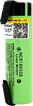Аккумулятор LiitoKala 18650 Li-Ion Lii-34B-N 3400 mAh 3.7 V Green (YT35190)