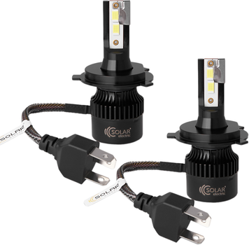 Автолампы Solar Electric LED H4 12/24 В 50 Вт 5000 лм 6500K CSP3570 2 шт (8504S2)
