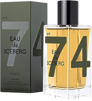 Woda toaletowa męska Iceberg Eau de Iceberg Amber 100 ml (8002135146600)