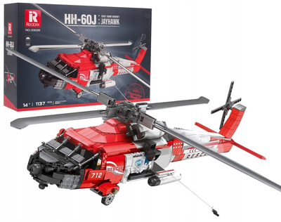 Zestaw klocków Ramiz Reobrix Jayhawk Helikopter HH-60J 1137 elementów (5903864982091)