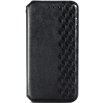 Шкіряний чохол книжка GETMAN Cubic (PU) для Xiaomi Mi 10T / Mi 10T Pro Чорний