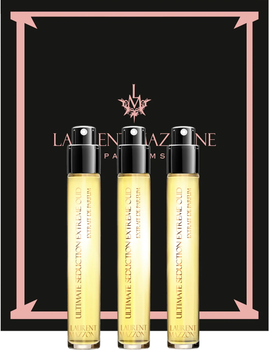 Набір мініатюр унісекс Laurent Mazzone Ultimate Seduction Extreme Oud Парфуми 3 x 15 мл (3760213761491)