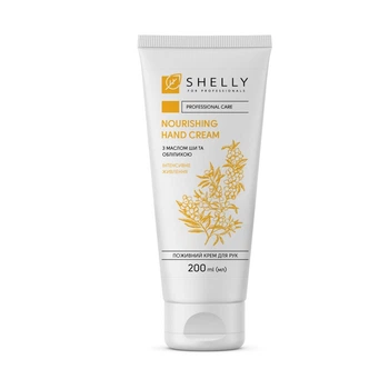 Поживний крем для рук з маслом ши та обліпихою Shelly 200 мл 4823109407336