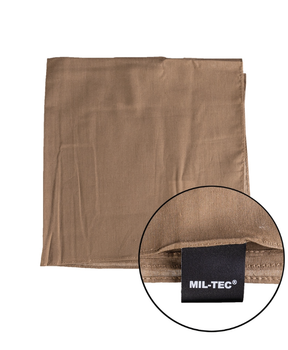 Бандана військова Mil-Tec Шарф Койот HALSTUCH (BANDANA) COYOTE (12605005)