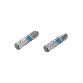 Насадка для отвертки PZ3 1/4” х 25 мм, сталь S2 Intertool STORM, к-т (2 шт.)