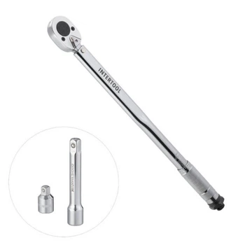 Ключ динамометричний 1/2'', 28 Нм -210 Нм Intertool STORM (перехід.1/2''х3/8'',подовж.125 мм 1/2'')