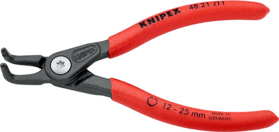 Кліщі прецизійні Knipex для стопорних кілець 130 мм (48 21 J11 SB)