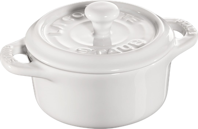 Garnek Staub Mini Cocotte okrągły biały 200 ml (4009839316500)