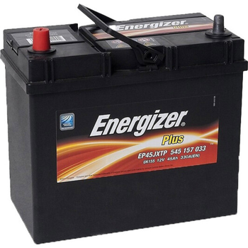 Акумулятор 45Ah-12v Energizer Plus (238х129х227), L, EN330 Азія тонк. клема Energizer (545157033)