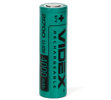 Акумулятор 21700 Li-lon 4000mAh без захисту (пл-1шт) Videx