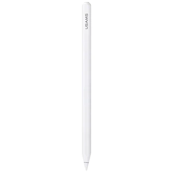 Стілус Usams US-ZB254 Magnetic Charging Tilt-sensitive Active Touch Capacitive White