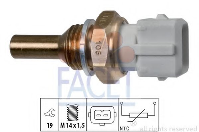 Датчик температуры AUDI 100/A6/A8/ VW Golf II 1.3-4.2 83-01 (7.3126) Facet Facet (73126)