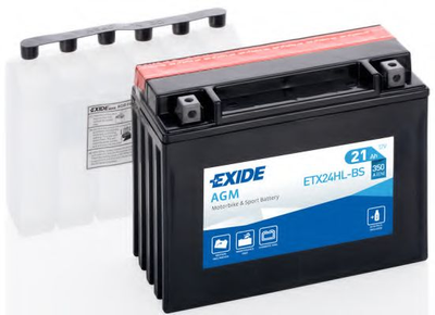 Стартерна батарея (акумулятор) EXIDE ETX24HL-BS Exide (ETX24HLBS)
