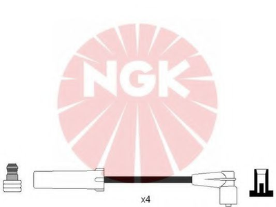 Кабель запалювання NGK (4054)