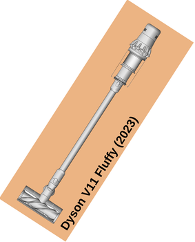 Odkurzacz akumulatorowy Dyson V11 Fluffy (2023) (476550-01)