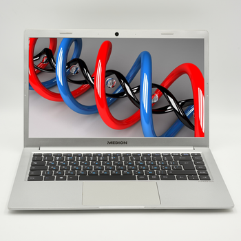 Ноутбук 14" Medion (Lenovo Group) AKOYA E4251 Intel Pentium N5000 RAM 4 ГБ SSD 128 ГБ + 64 ГБ eMMC б/в Win10 (2818)