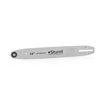 Шина для пилы 355 х 1.3 мм, шаг 3/8", 52 зуб. Sturm