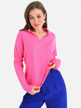 Пуловер женский Karon 189946 One Size Розовый (2200005029947)