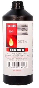 Рідина гальмівна DOT 4 1л Ferodo (FBX100B)
