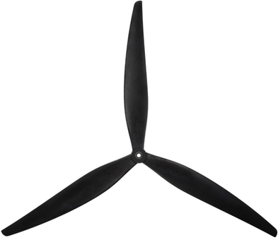 Пропеллери HQProp MacroQuad 16x8x3 Black (1CW+1CCW) Glass Fiber Reinforced Nylon (9313448338859)