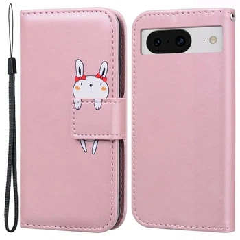 Чехол-книжка Animal Wallet для Google Pixel 8 Rabbit