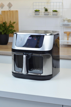 Мультипечь Zepline ZP-126, 10 л, 3500 Вт, кухонный аэрогриль, многофункциональная мультипечка, настольная духовка