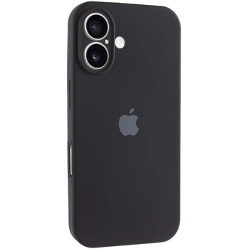 Чехол на Apple iPhone 16 / для айфон 16 силикон Черный / Black