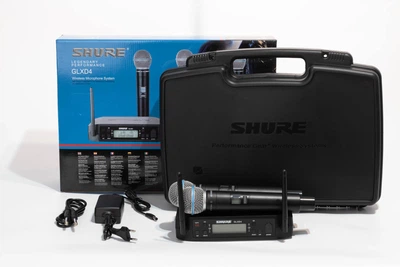Радиосистема с двумя ручными микрофонами SHURE GLXD4 BETA 58A