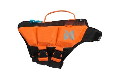 Рятувальний жилет для собак Protector life jacket Non-stop dogwear Чорний/Помаранчевий 3 (17332)