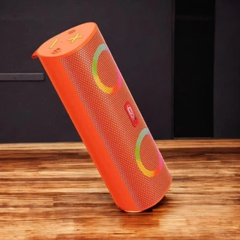 Колонка Bluetooth акустическая безпроводная портативная ХО F43 с RGB подсветкой