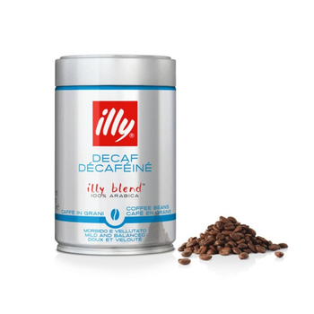 Кава в зернах illy Decaffeine без кофеїну 250г. ж/б