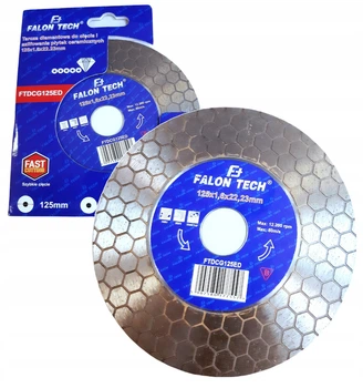Шлифовальний диск для резки плитки HONEYCOMB 125х1,6mm Falon-Tech FTDCG125ED