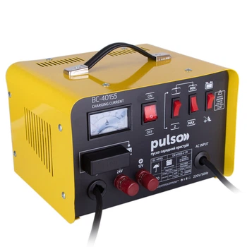 Пуско-зарядное устройство для аккумуляторов PULSO ВС-40155 12&24V/45A/Start-100A/20-300AHR/стрел.ин
