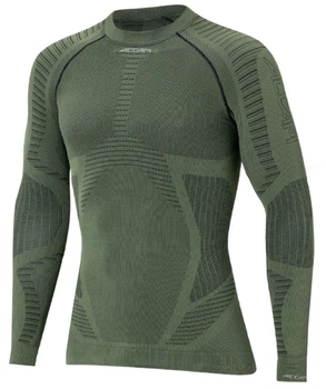 Термофутболка Accapi XPerience чоловіча Military Black XL/XXL зелена