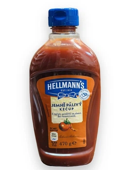 Кетчуп Hellmann's середньо-гострий 470г