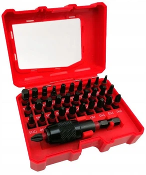 Набор ударных бит с держателем PH PZ TORX 32 пр. Falon-Tech FT-1732