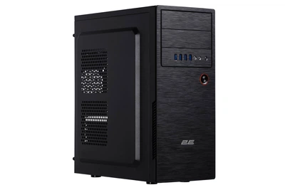 Корпус Midi-Tower без БЖ 2E Alfa E1802 (4xUSB3.0, VGA 320мм, Black)