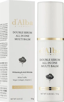Мультифункциональный стик d'Alba Double Serum All In One Multi Balm антивозрастной 10 г