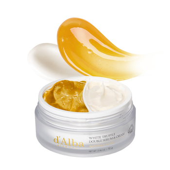 Двойной крем-сыворотка d'Alba White Truffle Double Serum & Cream с белым трюфелем 70 мл