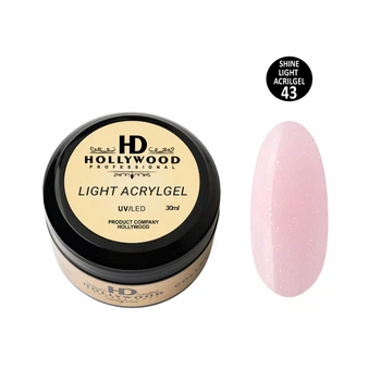 Жидкий акригель Light Acrygel 43 HD Hollywood 30мл