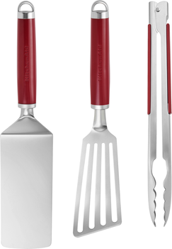 Набор для гриля KitchenAid Coreline Красный 3 предмета (KAG930OHERE)