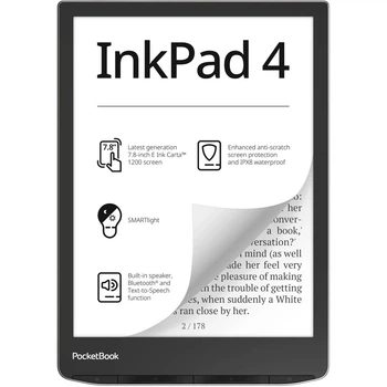 Електронна книга PocketBook 743G InkPad 4 Stundust Silver (PB743G-U-CIS) Сріблястий 39728