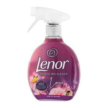 Спрей для видалення неприємних запахів та вирівнювання форми одягу Lenor Love Exotic Bloom 2in1 Crease Releaser Faltenglatt & Textilerfrischer 500 мл