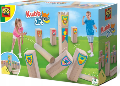 Набір Ses Creative дерев'яна аркадна гра Kubb Junior (8710341022976)