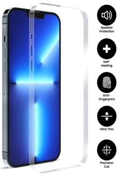 Захисна плівка iPhone 13/13 Pro матова протиударна на бічну рамку X-One комплект 2