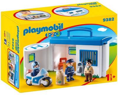 Набір Playmobil Портативна поліцейська дільниця (4008789093820)